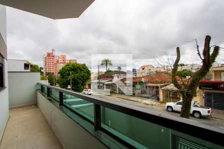 Varanda da sala de apartamento à venda com 2 quartos, 60m² em Vila Leopoldina, Santo André