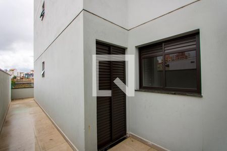 Varanda da sala de apartamento à venda com 2 quartos, 60m² em Vila Leopoldina, Santo André