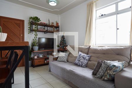 Sala de apartamento à venda com 3 quartos, 66m² em Santa Efigênia, Belo Horizonte