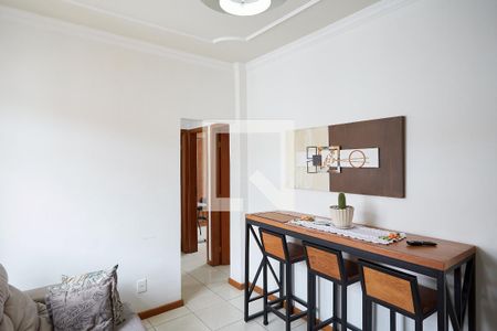 Sala de apartamento à venda com 3 quartos, 66m² em Santa Efigênia, Belo Horizonte