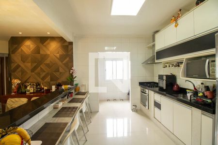 Cozinha de apartamento à venda com 3 quartos, 86m² em Nova Gerti, São Caetano do Sul