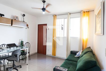 sala de apartamento à venda com 2 quartos, 50m² em Castelo, Belo Horizonte