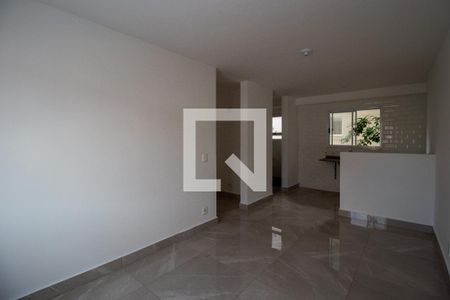 Sala de apartamento para alugar com 3 quartos, 54m² em Residencial Real Park Sumaré, Sumaré