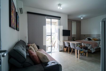 Sala de kitnet/studio para alugar com 1 quarto, 36m² em Jardim Faculdade, Sorocaba