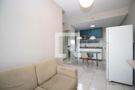 Sala de apartamento para alugar com 1 quarto, 34m² em Águas Claras, Brasília