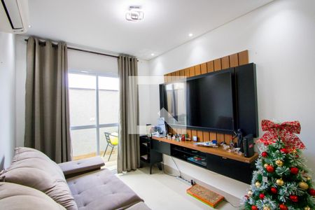 Sala de apartamento à venda com 2 quartos, 69m² em Vila Leopoldina, Santo André