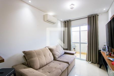 Sala de apartamento à venda com 2 quartos, 69m² em Vila Leopoldina, Santo André