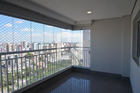 Varanda gourmet de apartamento à venda com 3 quartos, 90m² em Vila Apiai, Santo André