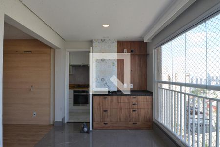 Varanda gourmet de apartamento à venda com 3 quartos, 90m² em Vila Apiai, Santo André