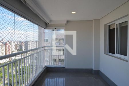 Varanda gourmet de apartamento à venda com 3 quartos, 90m² em Vila Apiai, Santo André