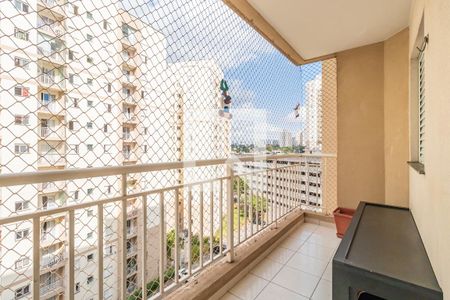 Varanda - Sala de apartamento à venda com 2 quartos, 72m² em Jardim Tupanci, Barueri