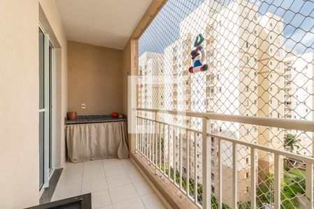 Varanda - Sala de apartamento à venda com 2 quartos, 72m² em Jardim Tupanci, Barueri