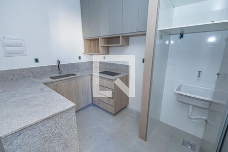 Sala / cozinha de apartamento para alugar com 1 quarto, 33m² em Paquetá, Belo Horizonte