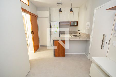 Sala / Cozinha de apartamento para alugar com 1 quarto, 33m² em Paquetá, Belo Horizonte