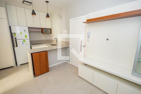 Sala / Cozinha de apartamento para alugar com 1 quarto, 33m² em Paquetá, Belo Horizonte