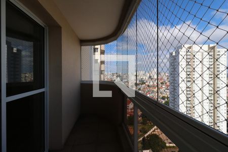 Varanda da Sala de apartamento à venda com 3 quartos, 96m² em Campestre, Santo André