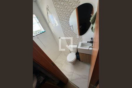 Banheiro  de apartamento à venda com 2 quartos, 96m² em Guarujá Mansões, Belo Horizonte