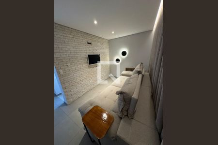 Sala de apartamento à venda com 2 quartos, 96m² em Guarujá Mansões, Belo Horizonte