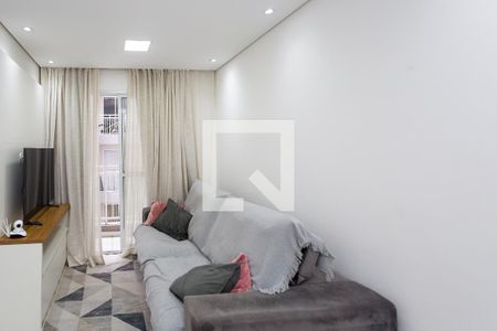 Sala  de apartamento à venda com 2 quartos, 47m² em Parque Monte Alegre, Taboão da Serra