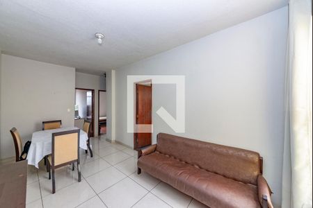 Sala de apartamento à venda com 2 quartos, 72m² em João Pinheiro, Belo Horizonte