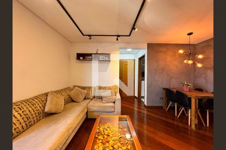 Sala de apartamento à venda com 3 quartos, 83m² em Campestre, Santo André