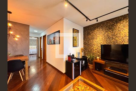 Sala de apartamento à venda com 3 quartos, 83m² em Campestre, Santo André