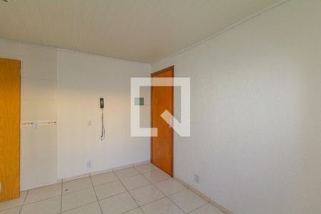 Sala/Cozinha de apartamento à venda com 2 quartos, 43m² em Estância Velha, Canoas