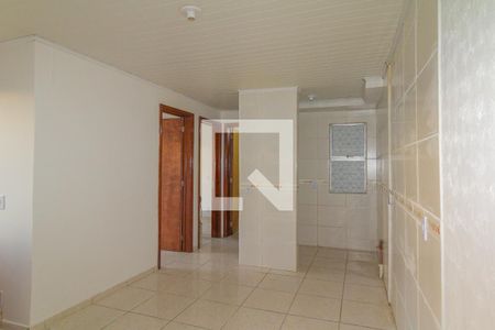 Sala/Cozinha de apartamento à venda com 2 quartos, 43m² em Estância Velha, Canoas