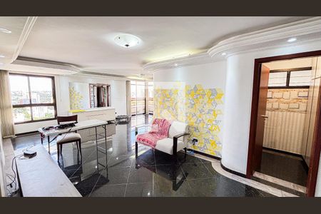 Sala - Sala de Estar de apartamento para alugar com 3 quartos, 172m² em Vila Guiomar, Santo André