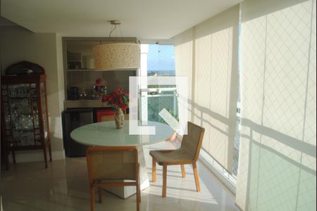 Varanda da Sala de apartamento para alugar com 4 quartos, 146m² em Jaguaribe, Salvador