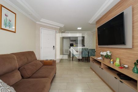 Sala de apartamento à venda com 3 quartos, 92m² em Jardim Henriqueta, Taboão da Serra