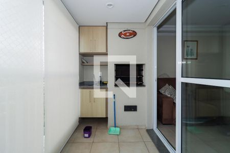 Varanda da Sala de apartamento à venda com 3 quartos, 92m² em Jardim Henriqueta, Taboão da Serra