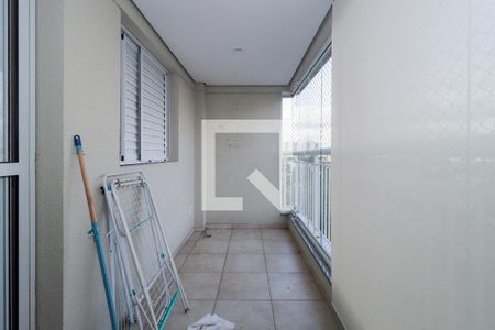 Varanda da Sala de apartamento à venda com 3 quartos, 92m² em Jardim Henriqueta, Taboão da Serra