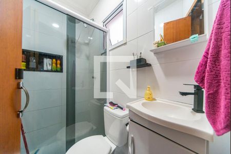 Banheiro de apartamento à venda com 2 quartos, 100m² em Jardim Stetel, Santo André