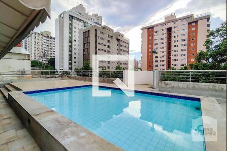 Área comum - Piscina de apartamento à venda com 1 quarto, 37m² em Savassi, Belo Horizonte