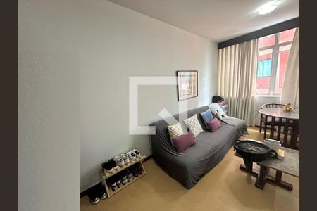 Sala de apartamento à venda com 1 quarto, 37m² em Savassi, Belo Horizonte