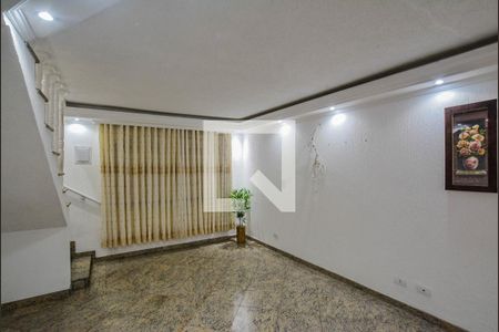 Sala de casa à venda com 3 quartos, 220m² em Vila Camilópolis, Santo André