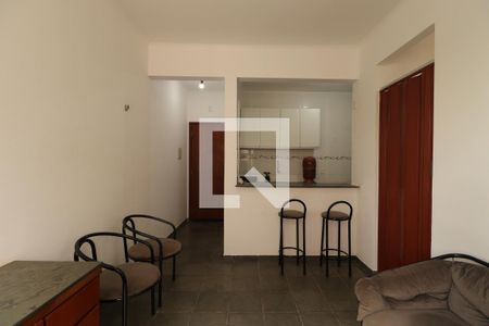 Sala de apartamento para alugar com 1 quarto, 35m² em Vila Amelia, Ribeirão Preto