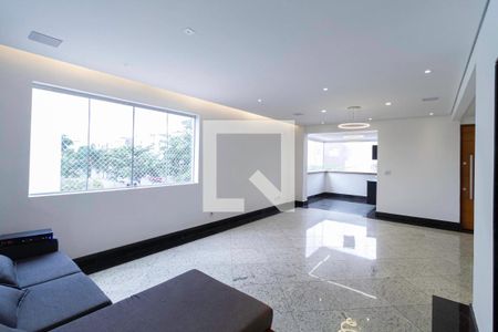 Sala de apartamento à venda com 4 quartos, 144m² em Castelo, Belo Horizonte