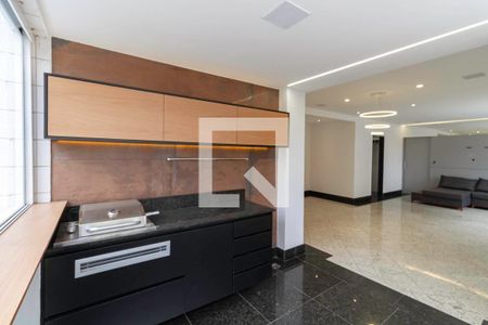 Varanda gourmet de apartamento à venda com 4 quartos, 144m² em Castelo, Belo Horizonte