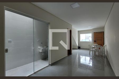 Sala de casa à venda com 3 quartos, 140m² em Vila Camilópolis, Santo André