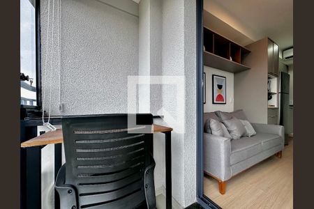 Sala de kitnet/studio para alugar com 1 quarto, 27m² em Santo Amaro, São Paulo