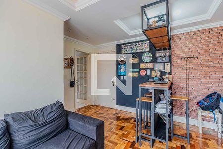 Sala de apartamento à venda com 2 quartos, 71m² em Cristal, Porto Alegre