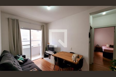 Sala de apartamento para alugar com 2 quartos, 46m² em Ponte Sao Joao, Jundiaí