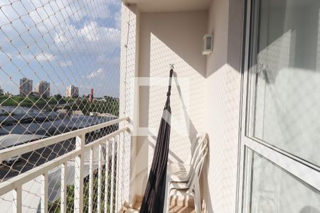 Varanda Sala de apartamento à venda com 3 quartos, 71m² em Jardim Tamoio, Jundiaí