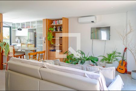 Sala de casa para alugar com 3 quartos, 127m² em Campeche Central, Florianópolis