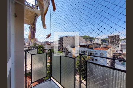 Varanda da Sala de apartamento para alugar com 2 quartos, 66m² em Vila Isabel, Rio de Janeiro