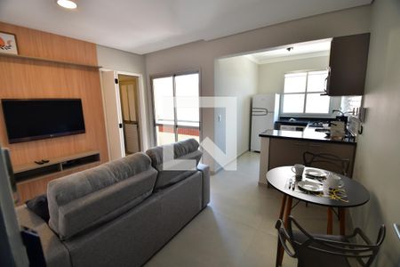 Sala de apartamento para alugar com 1 quarto, 40m² em Botafogo, Campinas