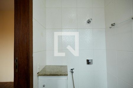 Banheiro da Suíte de apartamento à venda com 3 quartos, 110m² em São Lucas, Belo Horizonte