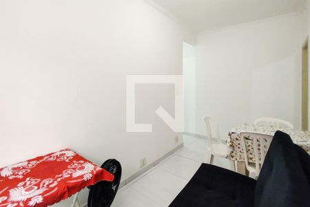 Sala de apartamento para alugar com 1 quarto, 50m² em Boqueirão, Praia Grande